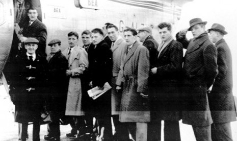 Para pemain Manchester United yang tewas dalam kecelakaan di Muenchen, 6 Februari 1958