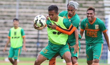 Para pemain Pusamania Borneo FC (PBFC) 