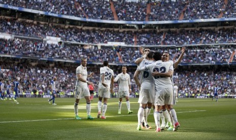 Stadion Santiago Bernabeu.