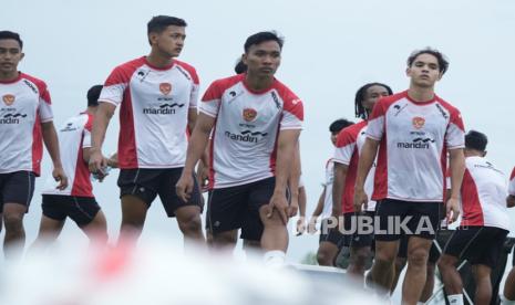 Para pemain timnas Indonesia yang akan berlaga di Piala AFF 2024.