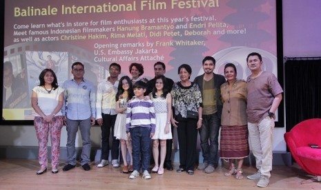 Para pendukung Balinale International Film Festival 2013