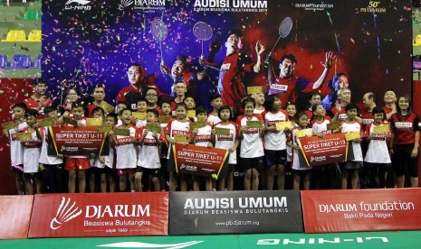 Para peraih tiket ke Kudus via Audisi Umum 2019 di Kota Bandung.