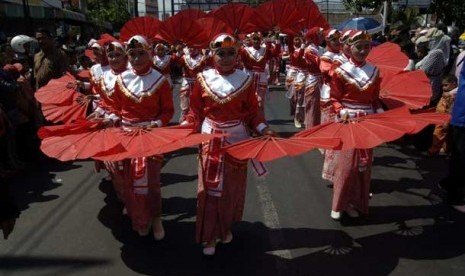 Parade Budaya Nusantara. Ilustrasi