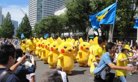 Parade Pikachu di Jepang