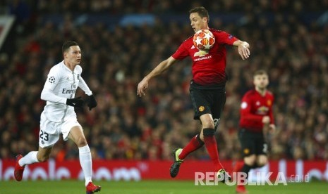  Paris Saint-Germain (PSG) berhasil menaklukkan Manchester United (MU) dengan skor 2-0 pada leg pertama babak 16 besar Liga Champions di Old Trafford, Rabu (13/2) dini hari WIB.