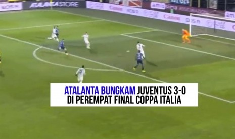 Partai Atalanta Vs Juventus di perempat final Coppa Italia (ilustrasi)