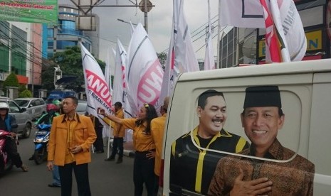 Partai pendukung Ahok-Djarot mulai berdatangan ke KPUD DKI