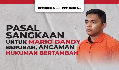 Pasal Sangkaan untuk Mario Dandy Berubah