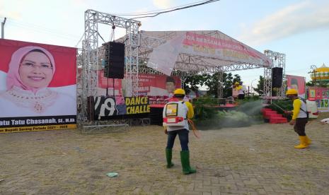 Pasangan bakal calon bupati-wakil bupati Serang Ratu Tatu Chasanah-Pandji Tirtayasa (Tatu-Pandji) siap mendaftarkan diri ke KPU. Sebelum itu, pasangan ini akan menggelar doa bersama dan deklarasi di Alun-alun Kramatwatu, Kabupaten Serang, Sabtu (5/9). 