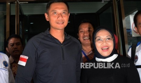 Pasangan bakal calon gubernur dan calon wakil gubernur DKI Jakarta Agus Harimurti Yudhoyono dan Sylviana Murni.