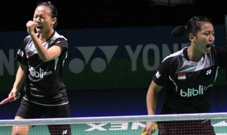 Pasangan baru Della/Rosyita mengalahkan unggulan pertama dari Jepang, Misaki/Ayaka di babak kedua German Open 2015