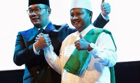 Pasangan Cagub-Cawagub Jabar, Ridwan Kamil-Uu Ruzhanul Ulum