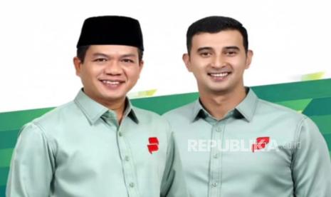 Pasangan Calon Bupati dan Wakil Bupati Bandung nomor urut 2, Dadang Supriatna-Ali Syakieb