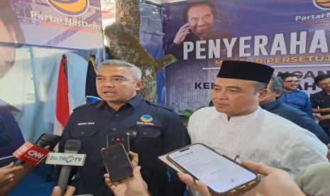 Pasangan Farhan dari NasDem dan Erwin dari PKB akan maju di Pilwakot Bandung