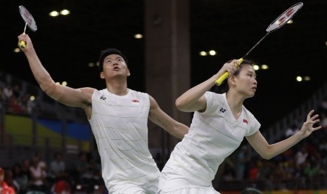 Pasangan ganda campuran Indonesia Praveen Jordan/Debby Susanto 