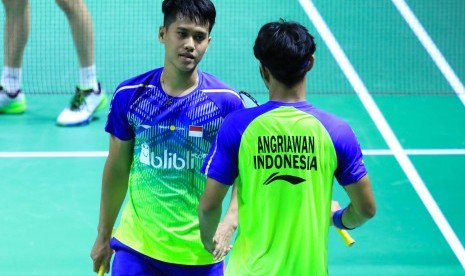 Pasangan ganda putra Indonesia, Berry Angriawan/Hardianto