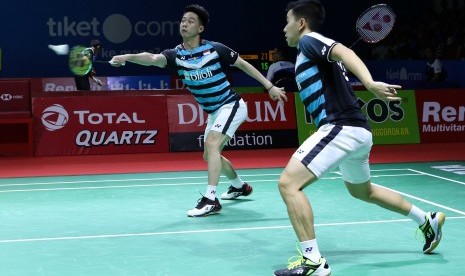 Pasangan ganda putra Indonesia, Marcus Fernaldi Gideon/Kevin Sanjaya Sukamuljo