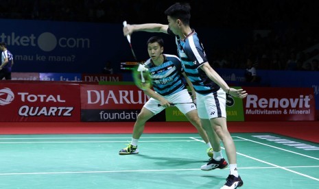 Pasangan ganda putra Indonesia, Marcus Fernaldi Gideon/Kevin Sanjaya Sukamuljo