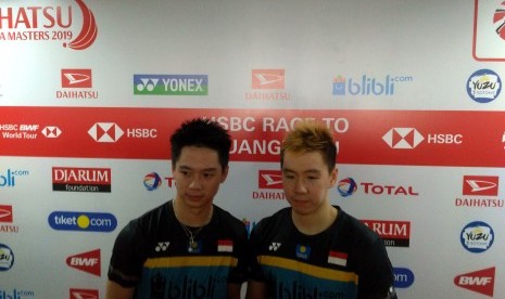 Pasangan ganda putra Indonesia, Marcus Fernaldi Gideon/Kevin Sanjaya Sukamuljo