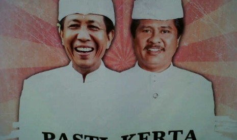 Pasangan I Ketut Sudikerta dan Made Mangku Pastika