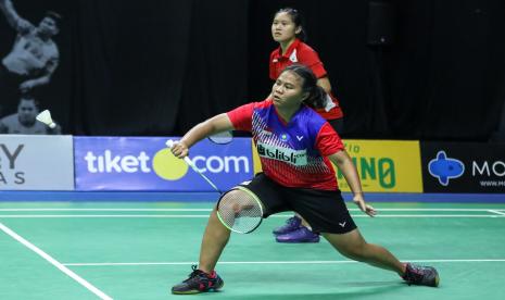 Pasangan Jesita Putri Miantoro/Lanny Tria Mayasari.