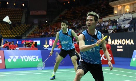 Pasangan muda Indonesia, Kevin Sanjaya Sukamuljo/Gideon Marcus Fernaldi