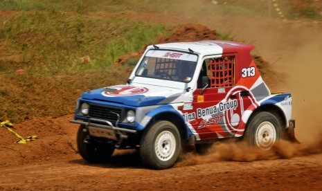 Kegiatan off road, salah satu kegiatan yang bisa dikembangkan menjadi sport tourism (ilustrasi).