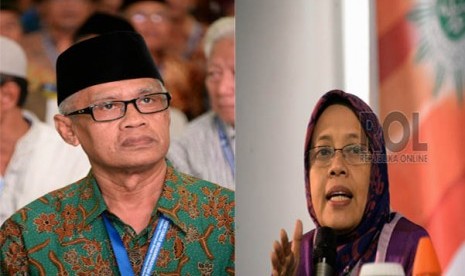 Pasangan Suami-Istri Haedar Nashir-Siti Noordjannah Djohantini. 