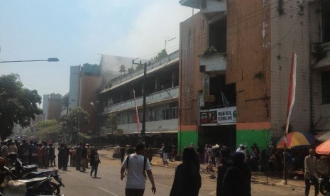 Pasar Besar Malang kebakaran