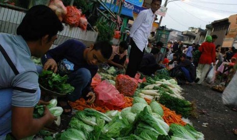 Pasar tradisonal di Bogor