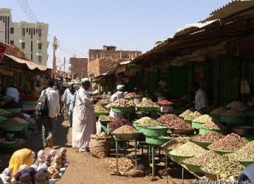 Pasar di Sudan menjelang Ramadhan