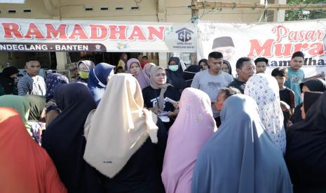 Pasar Murah Ramadhan di Kabupaten Pandeglang, Banten, akhir pekan ini. 