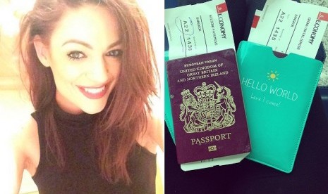 Passport yang sengaja dirobek oleh Faye Wilson ini membuat dirinya tidak bisa masuk ke Thailand