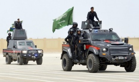 Perang Koalisi Arab Saudi dengan Houthi sudah berlangsung sejak 2014. Pasukan Khusus anti teror Arab Saudi.