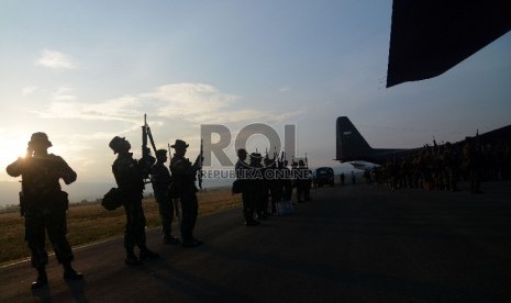 Pasukan Pamtas TNI.