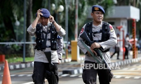 Pasukan pengamanan gabungan yang sedang berjaga (ilustarsi)