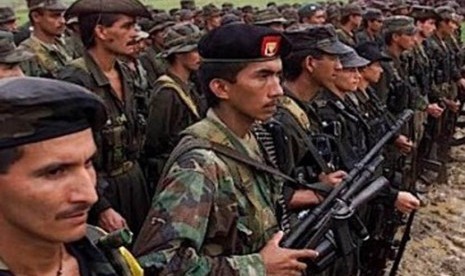 Pasukan Revolusioner Bersenjata Kolombia (FARC).