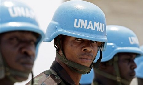 Pasukan 'United Nations-African Union Mission in Darfur' (UNAMID) 