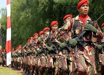 Pasukan Kopassus, ilustrasi