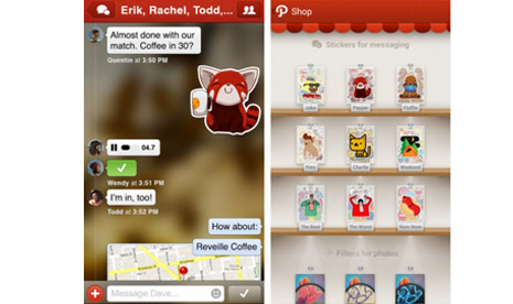 Path 3.0 terbaru makin asik dengan Sticker Chat