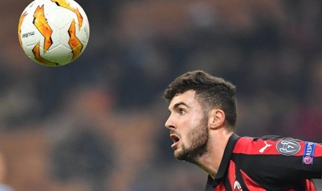 Patrick Cutrone saat berseragam AC Milan