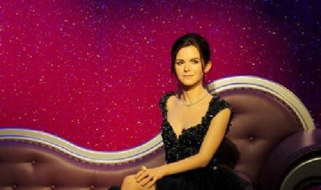 Patung lilin Emma Watson di museum Madame Tussauds