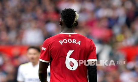 Gelandang Manchester United, Paul Pogba.