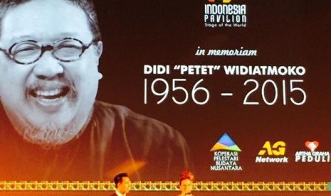 Paviliun Indonesia mengadakan in memoriam Didi Petet di Auditorium Milan Expo 2015 pada Selasa (17/8) malam.