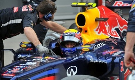 Pebalap Red Bull, Mark Webber.