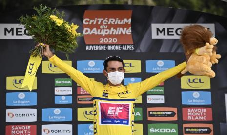 Pebalap EF Pro Cycling, Daniel Martinez, mencatat kemenangan etape pertamanya di Tour de France (Foto: Daniel Martinez)