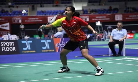 Pebulu tangkis junior Indonesia Tasya Farahnailah 