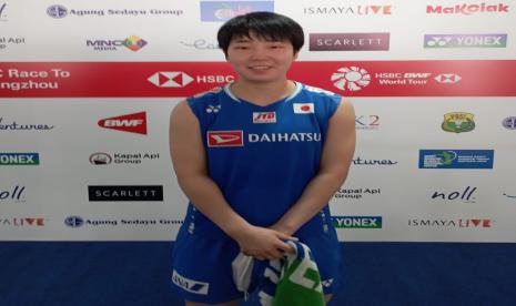 Pebulu tangkis nomor satu dunia Akane Yamaguchi berhasil melaju ke babak kedua Indonesia Open 2022.