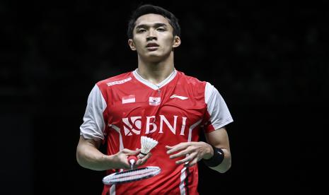 Pebulu tangkis tunggal putra Indonesia, Jonatan Christie.