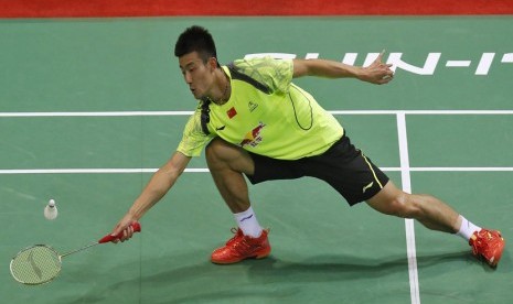 Pebulutangkis Chen Long gagal membawa tim Thomas Cina ke final setelah ditekuk Jepang 0-3. 